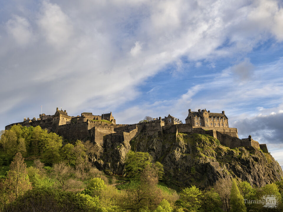Edinburgh Castle In Scotland