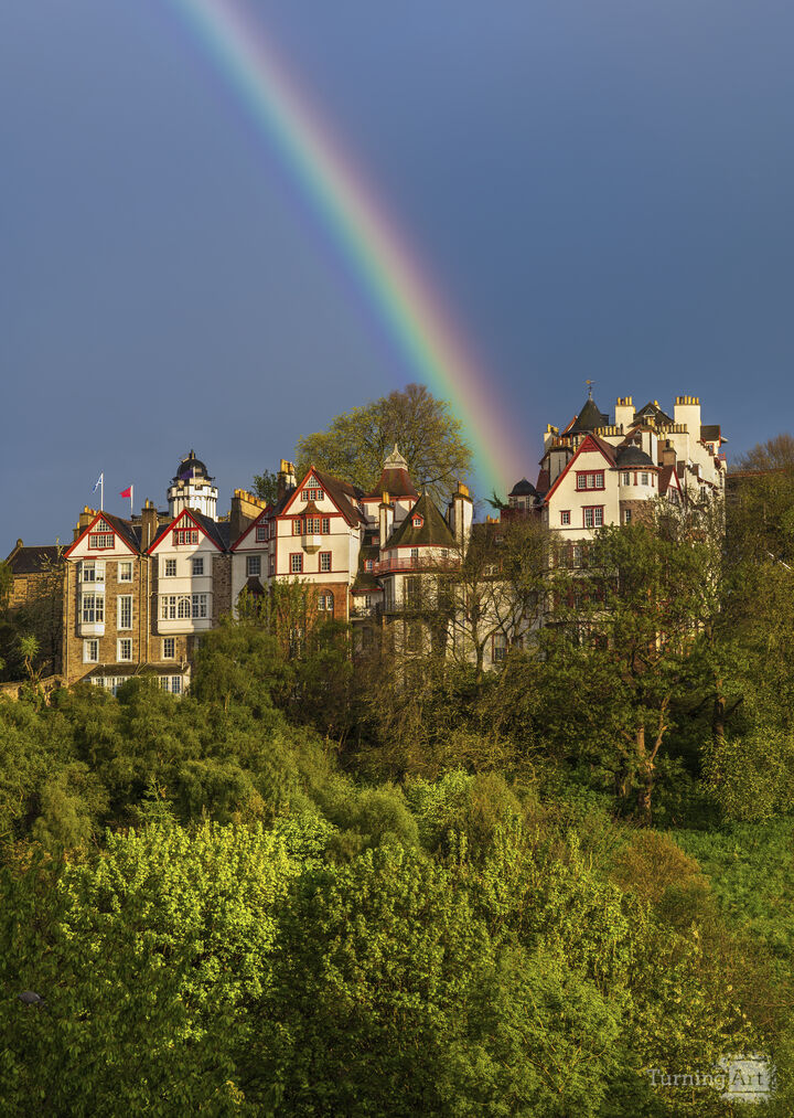 Ramsay Garden Houses In Edinburgh