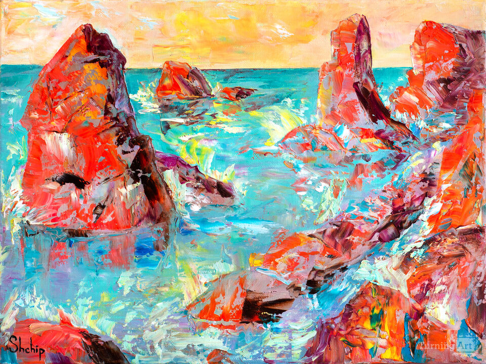 Where the Sun Cracks the Coast