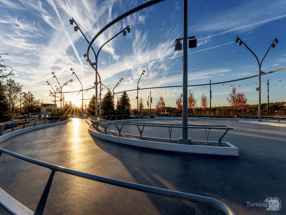 Omaha Sunrise Sunburst Skate Park