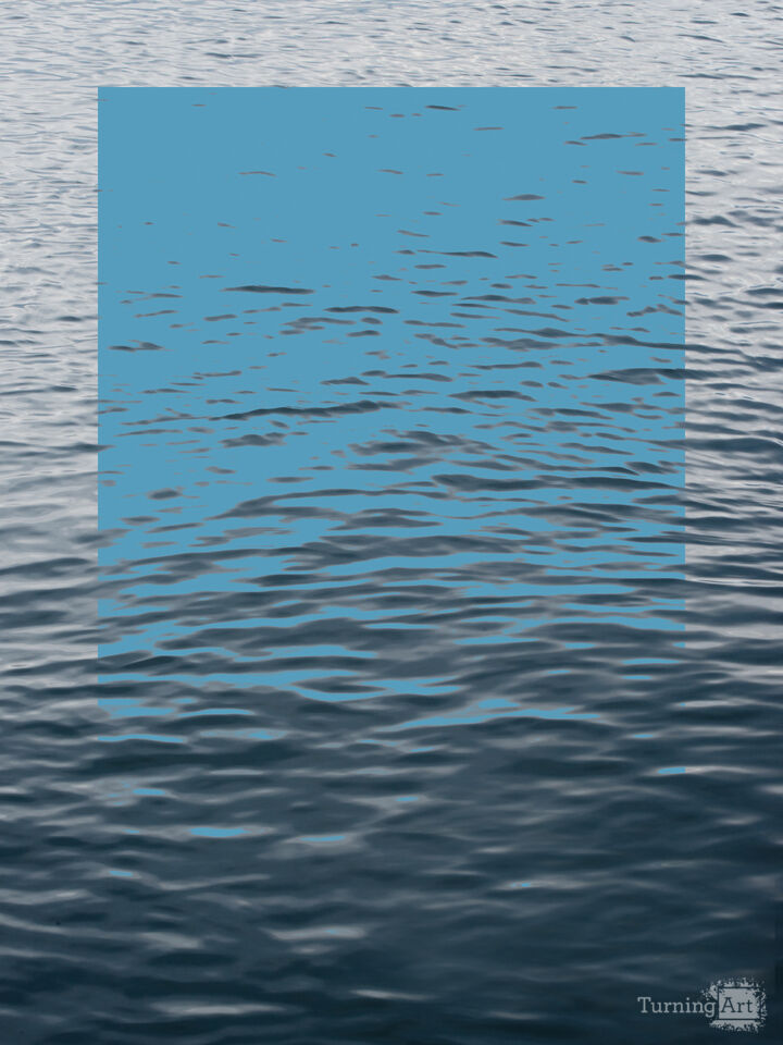 Section Of Light Blue