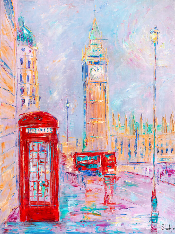 Rainy London Colours