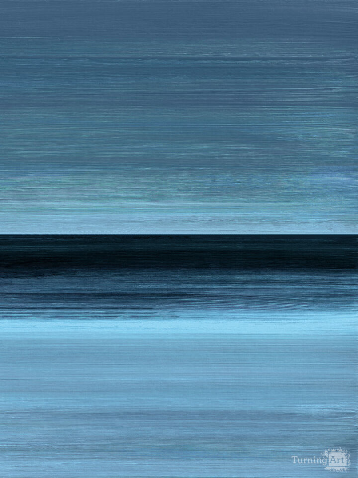 DARK EVENTIDE 2 MINIMALIST LANDSCAPE PAINTING