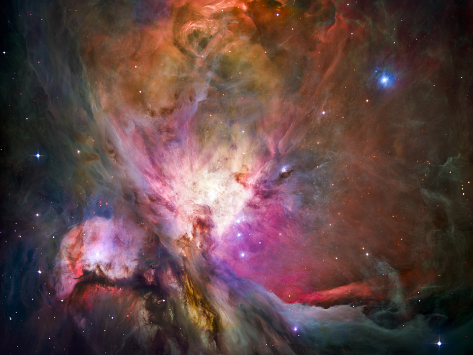 Hubble's sharpest view of the Orion Nebula