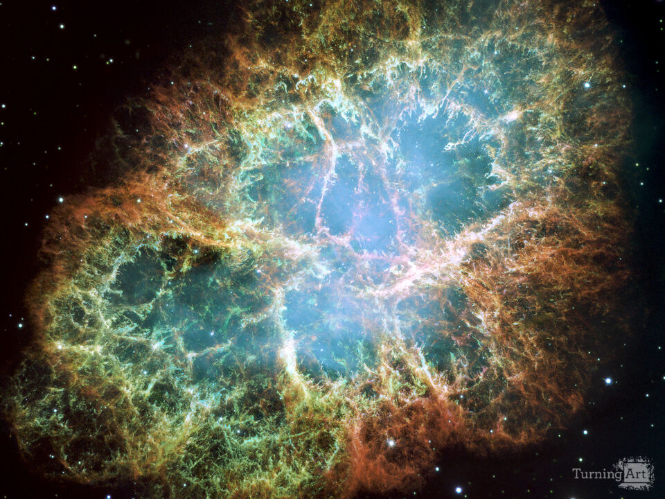 Most detailed image of the Crab Nebula