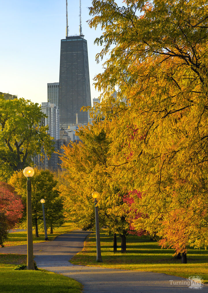 Autumn in Lincoln Park Chicago
