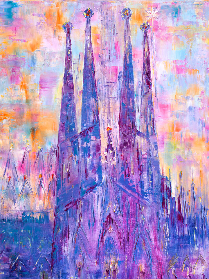 Sagrada Familia in Morning Light 