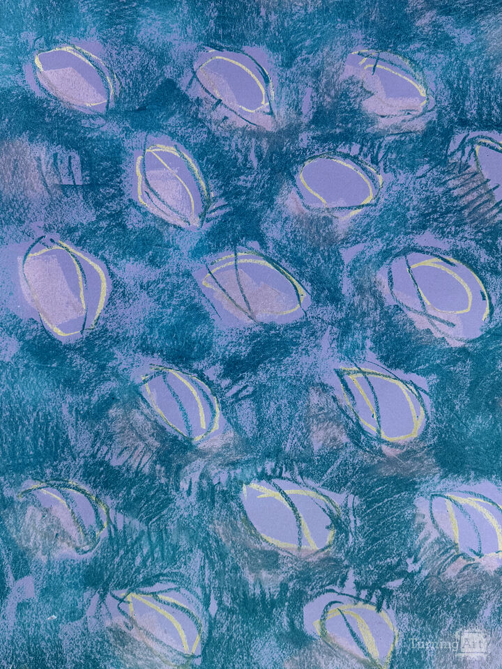 Plotted Blessings I Blue 