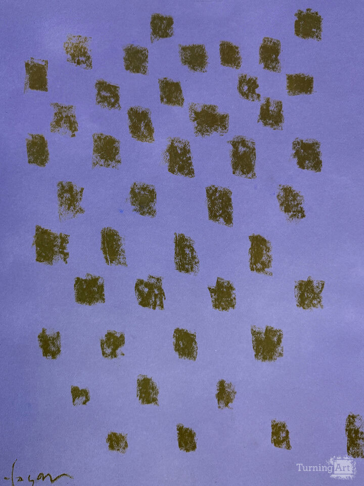 Plotted Blessings II Blue