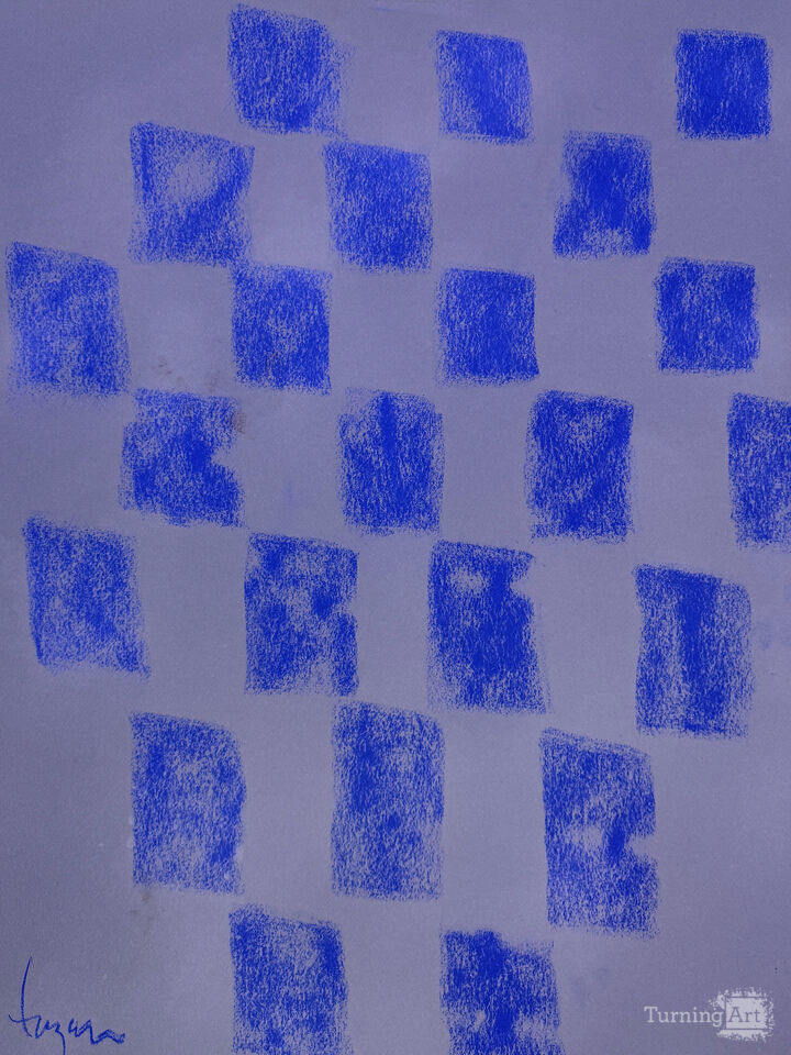 Plotted Blessings IV Blue