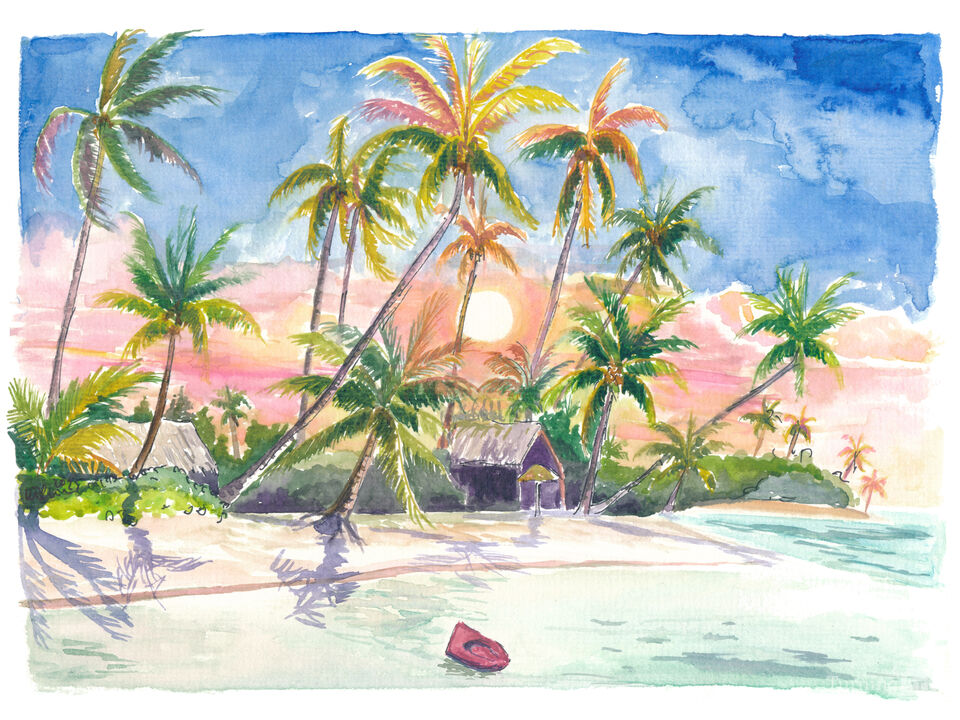 Polynesia Beach Tranquility at Moorea