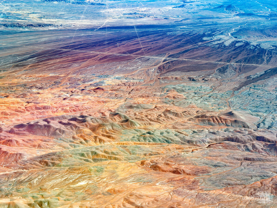 Atacama Desert from above