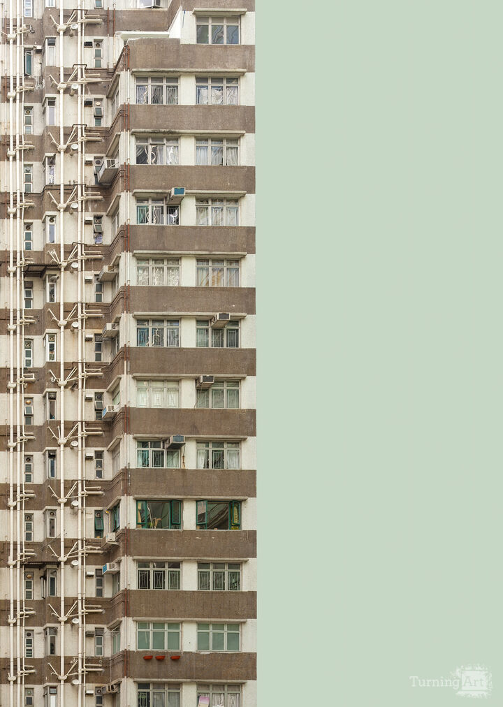 Skyscraper in Hong Kong.
