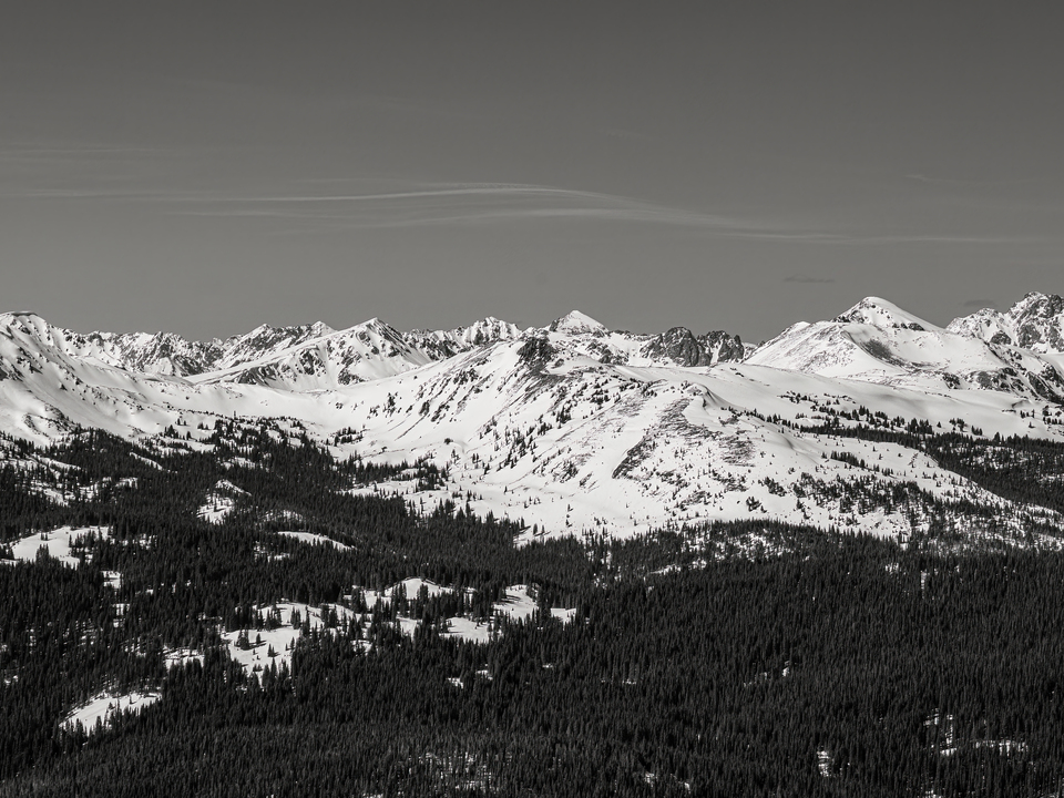 Gore Range Winter Solitude
