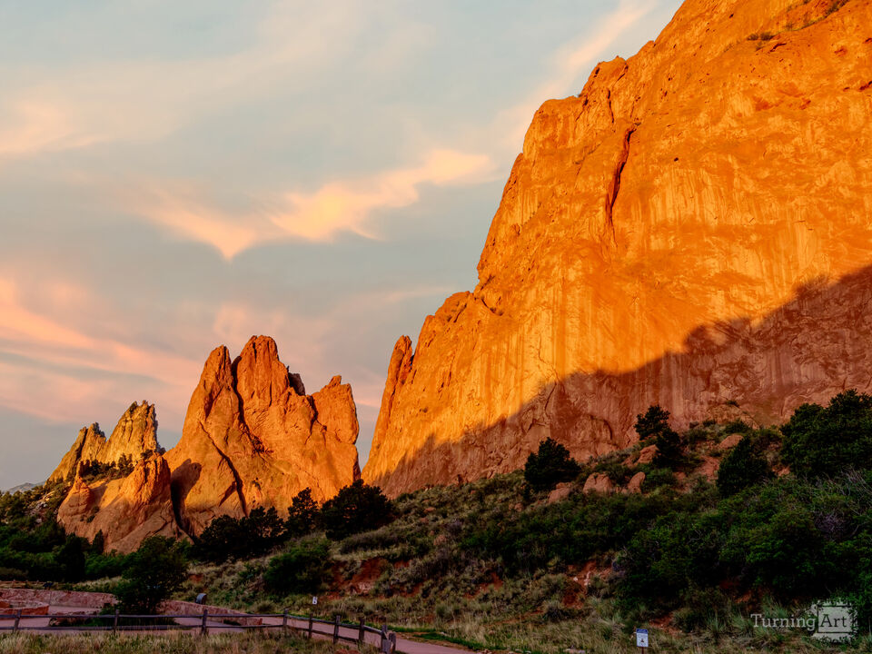 Gold Gateway Rocks Garden Of Gods