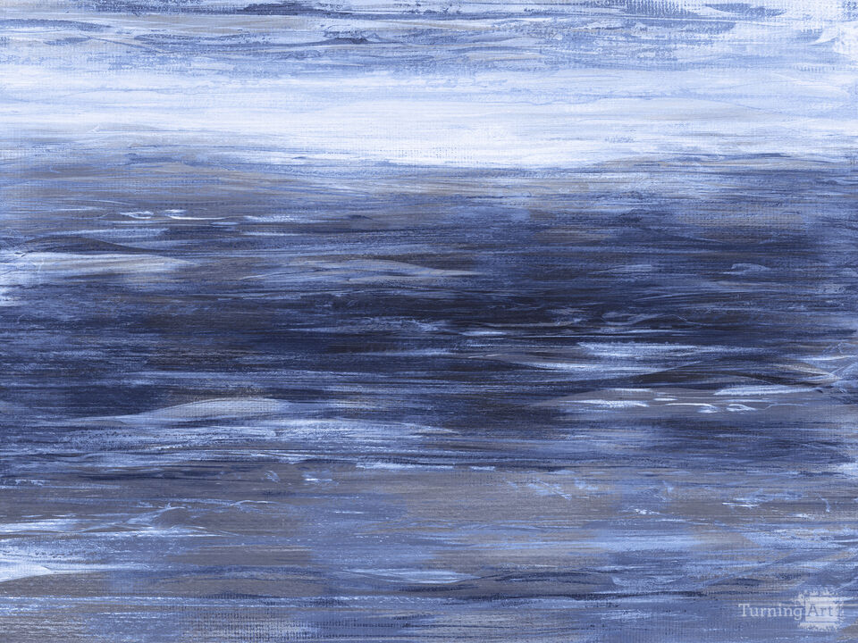 FLUIDITY 5 - ABSTRACT CONTEMPORARY LANDSCAPE PAINTING