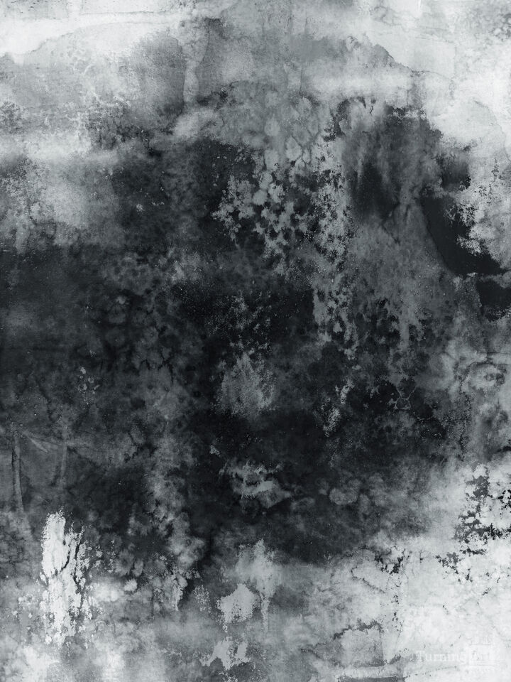 EPOCH 9 GREYSCALE - ABSTRACT GRUNGE URBAN PAINTING