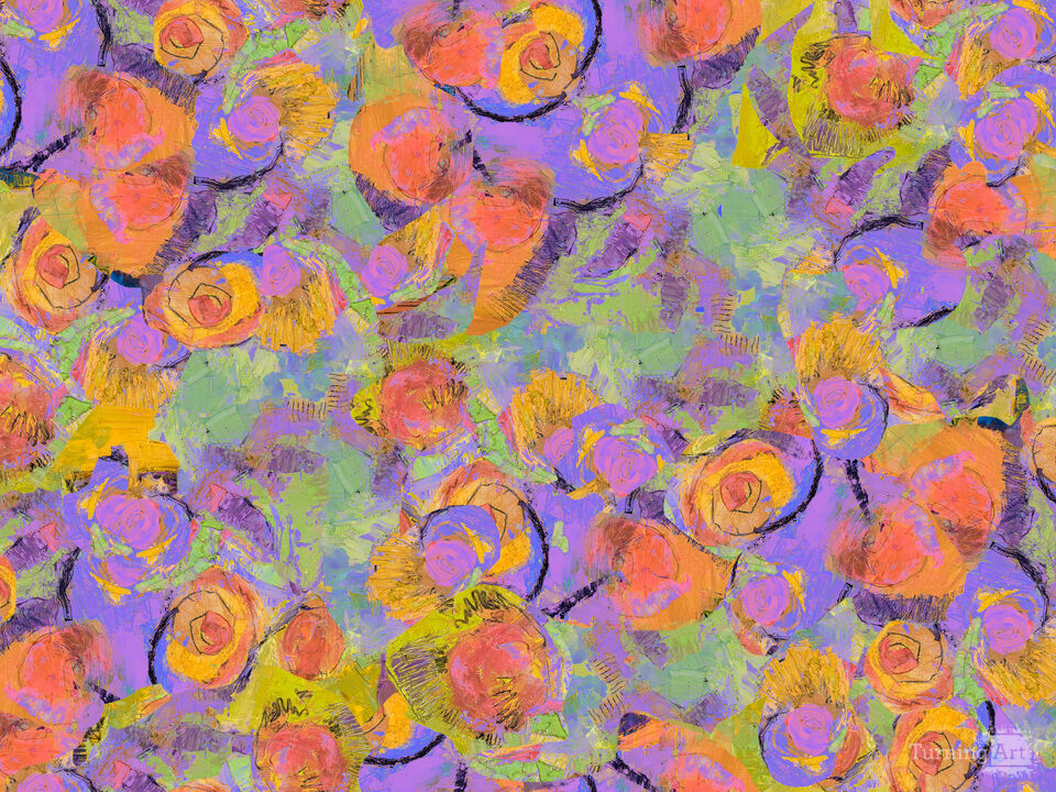 Bouquet of Hearts I REPEAT PATTERN 1