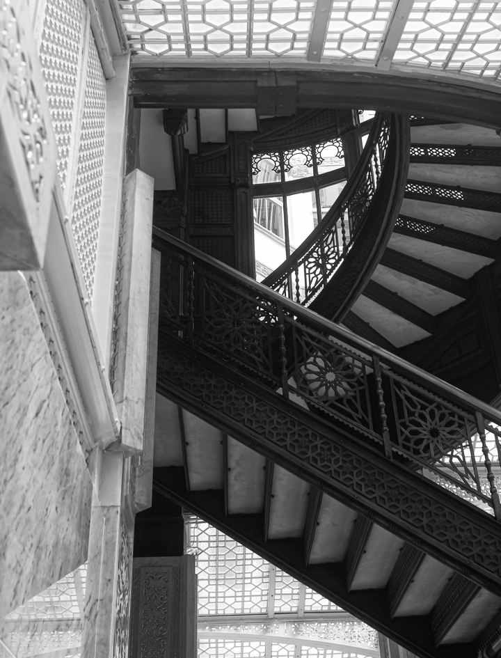 Rookery Oriel Staircase Side View