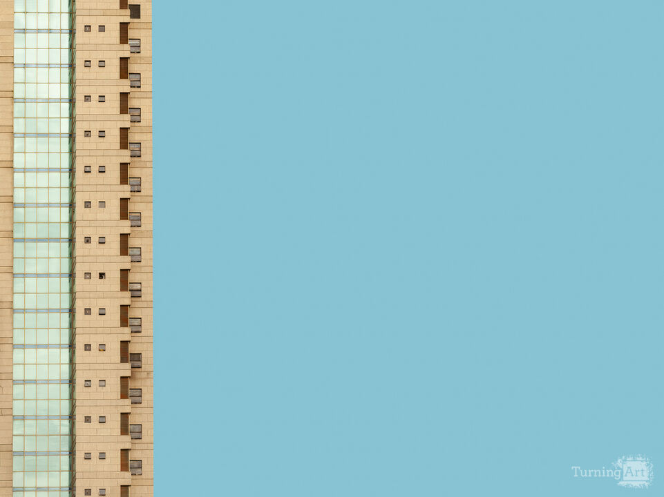 Skyscraper of apartments