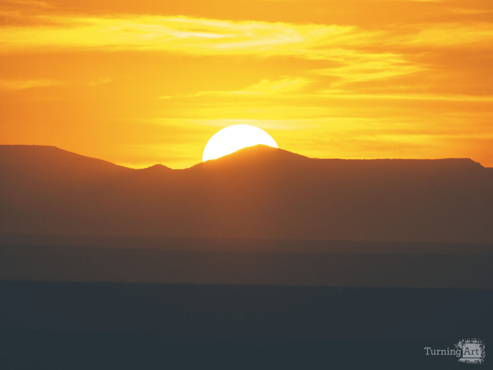 Sunset at Big Bend National Park, Texas