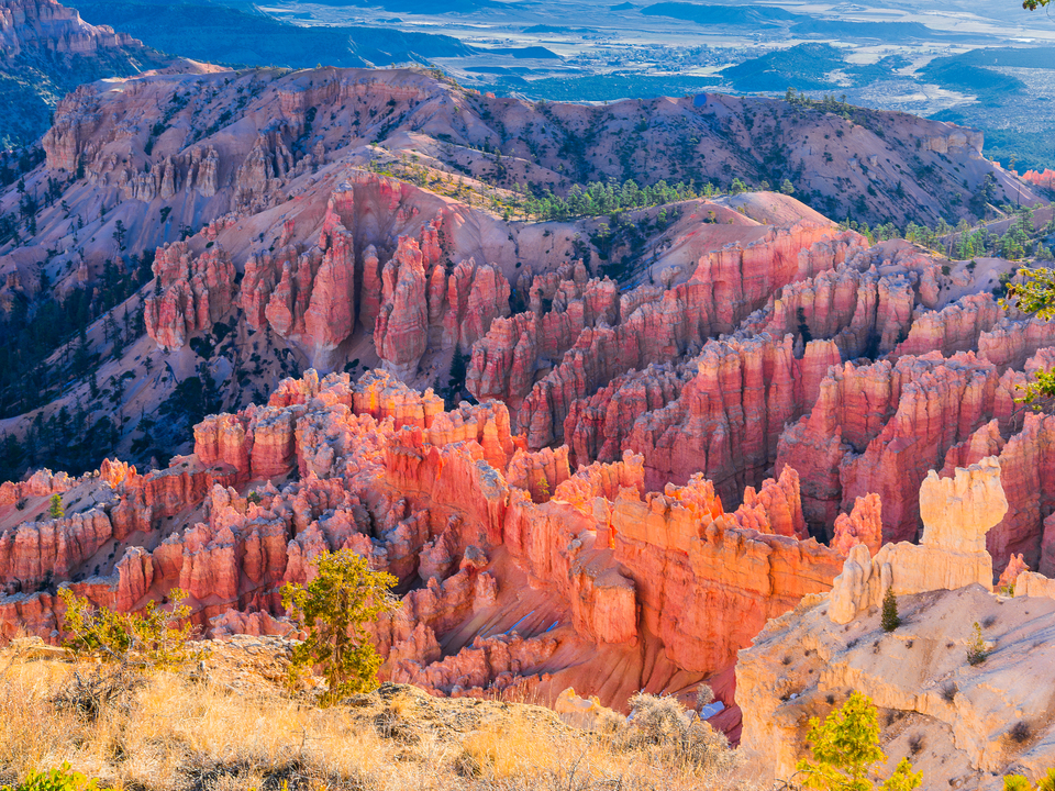 Dawn Rays Light Up Bryce's Inspiration Point