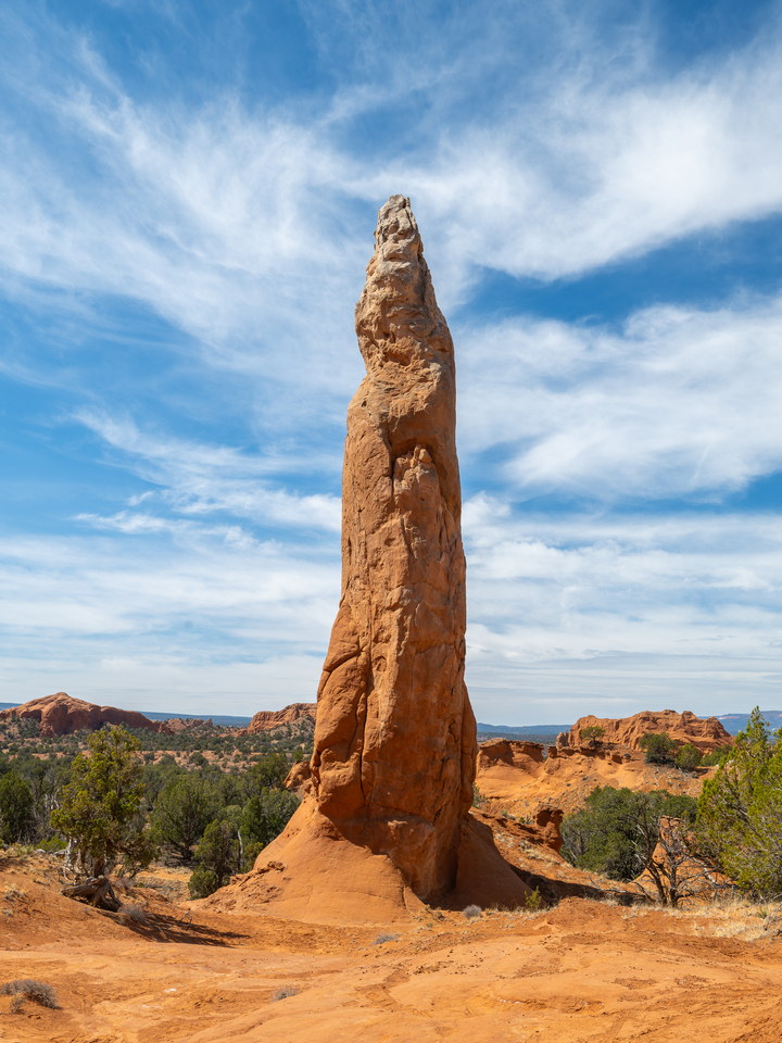 Ballerina Spire Stands Alone