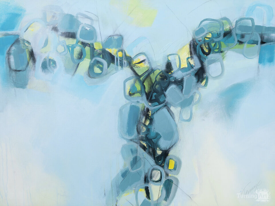 Cairns of Teal Jewels