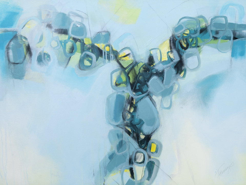 Cairns of Teal Jewels