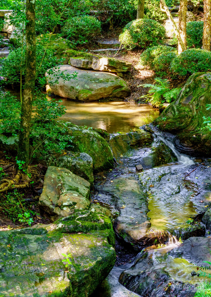 Ozarks Rock Garden Waterfall