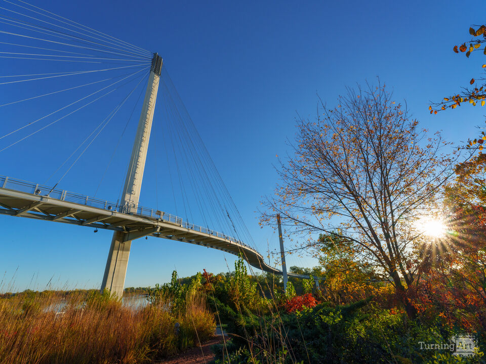 Looking Up Bob Kerrey Bridge