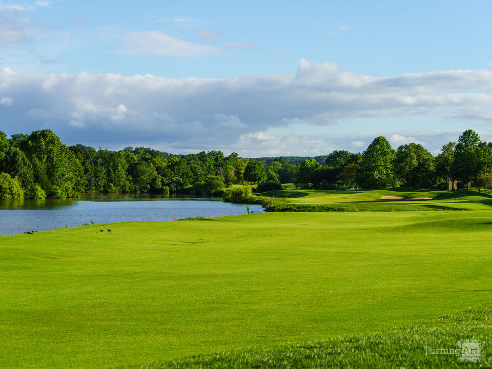 Golf Course Quiet summer Evening