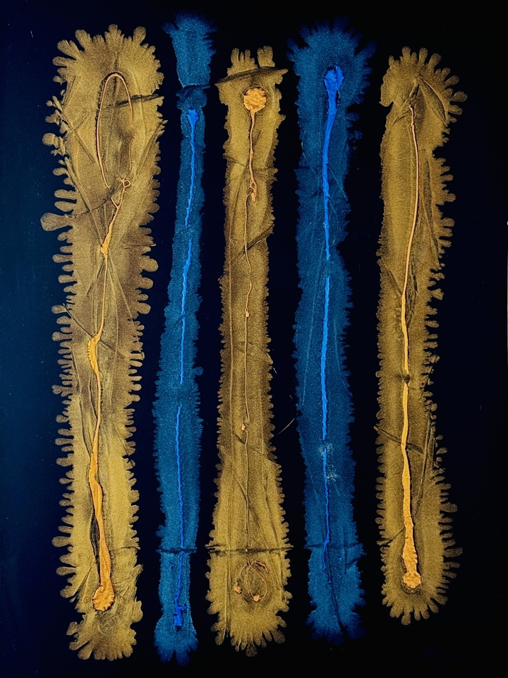 BLUE PILLARS # 2