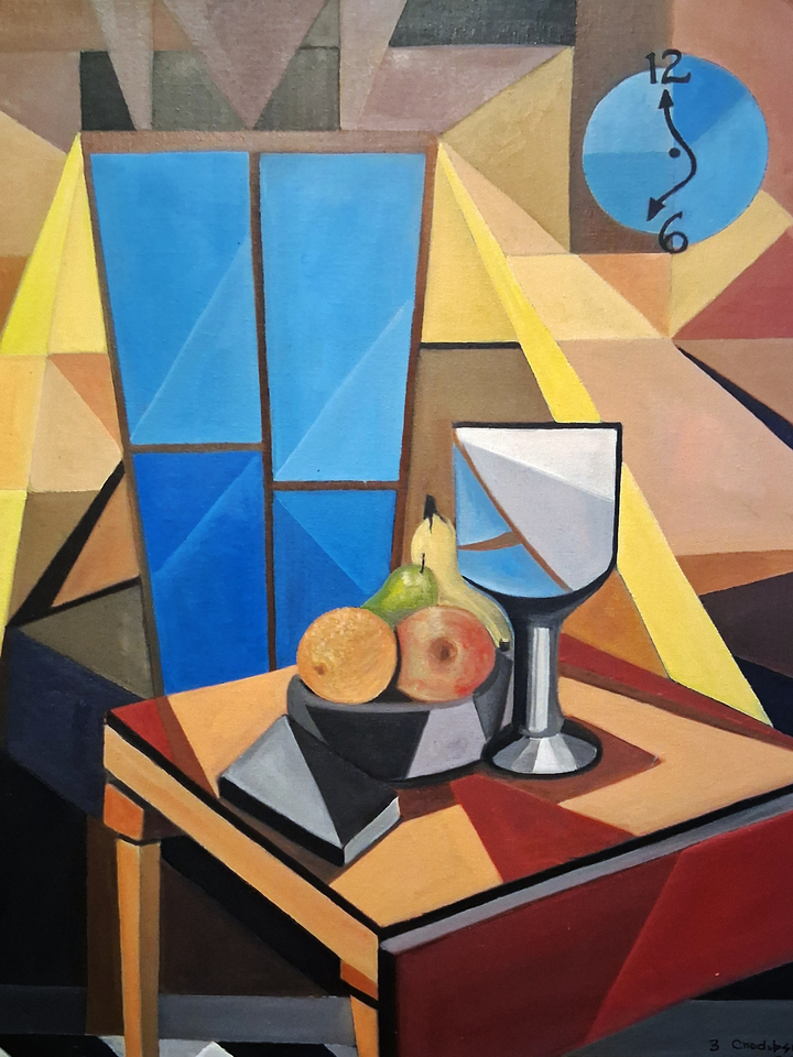 Still Life with Clock