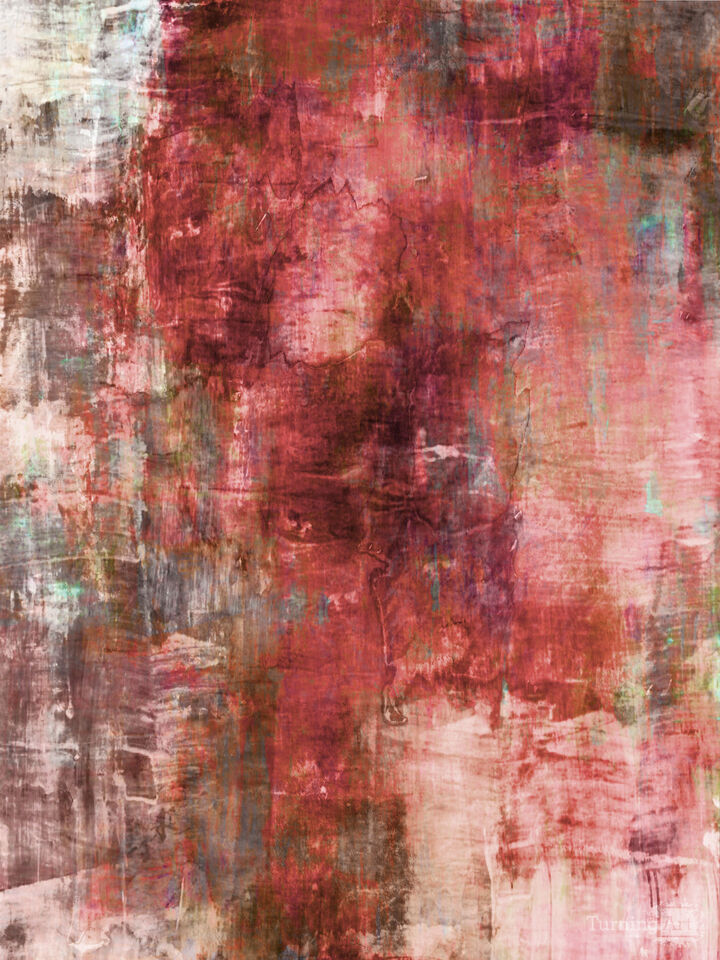 THE BLUR, WARM EMBRACE - ABSTRACT CONTEMPORARY PAINTING
