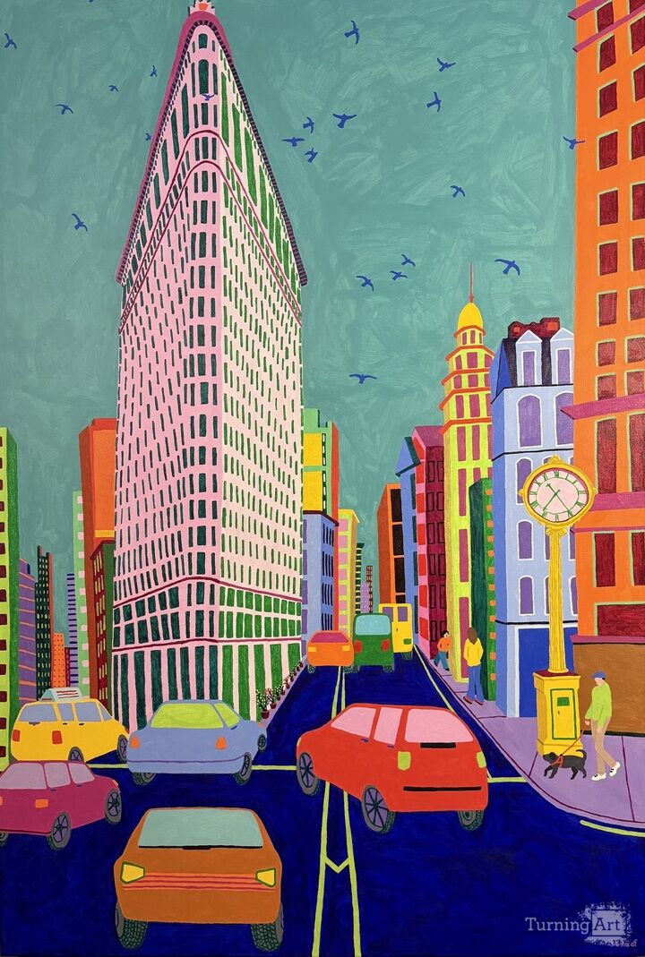 Birds Over the Flatiron