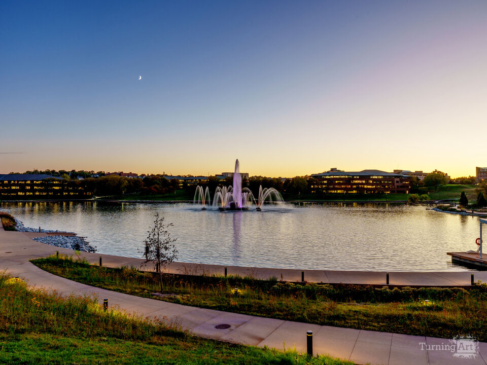 Moon Over Heartland Of America