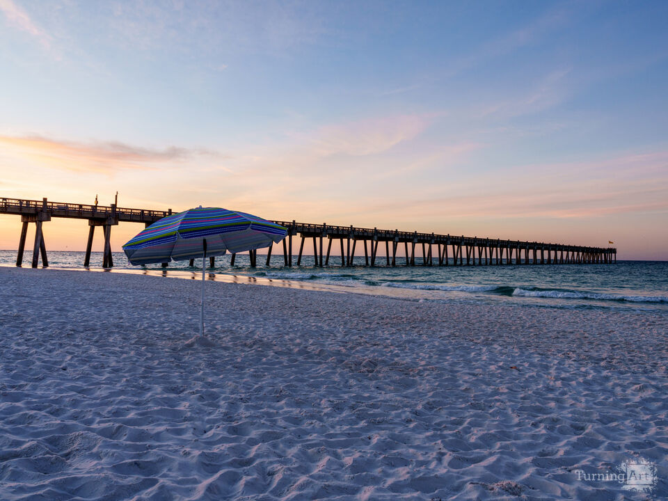 Umbrella On Pensacola Beach