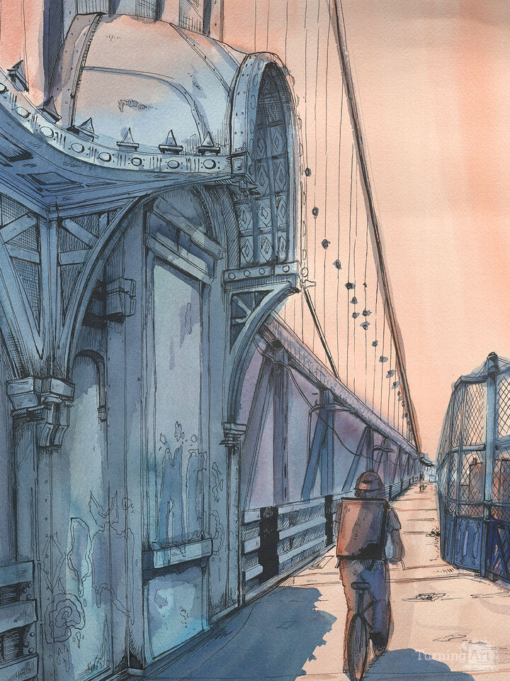 "Manhattan Bridge Bike Path"