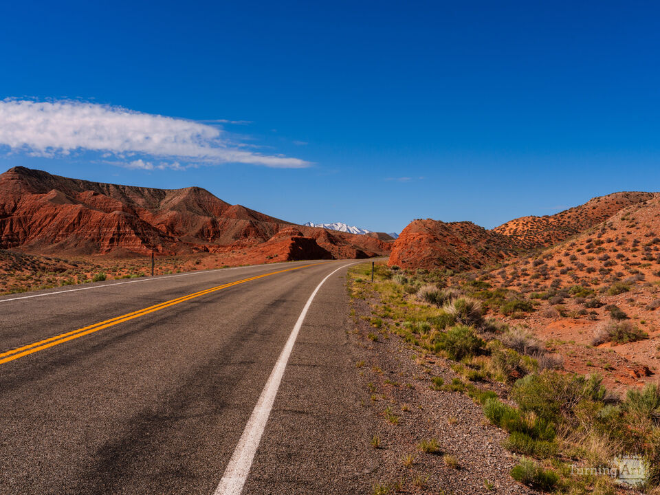 Highway 95 Peak Of Mt Pennell