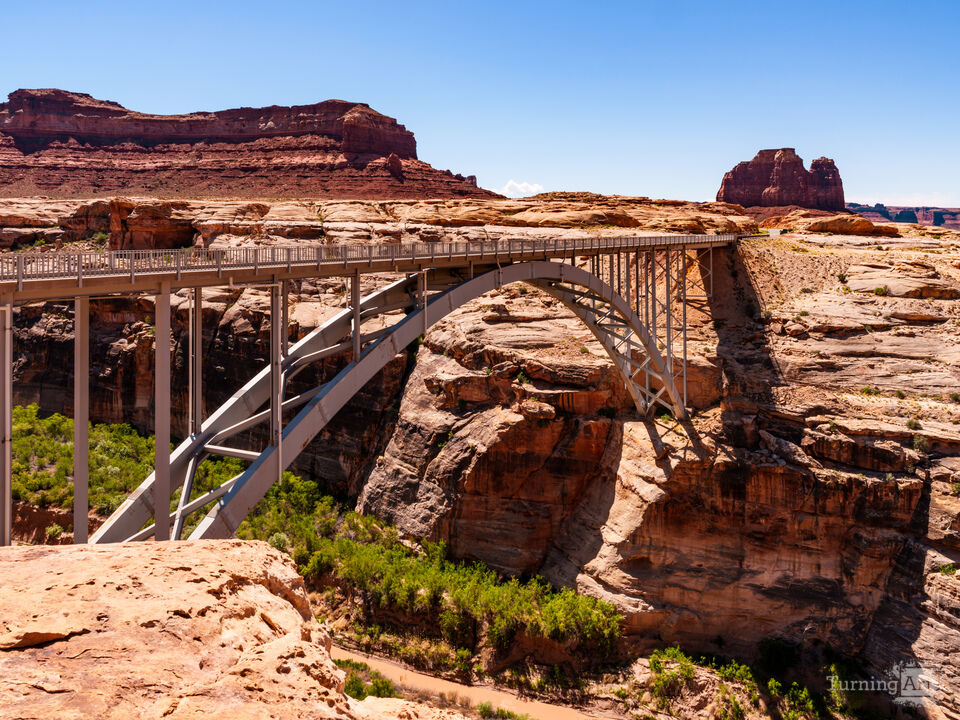 Beside Dirty Devil River Bridge