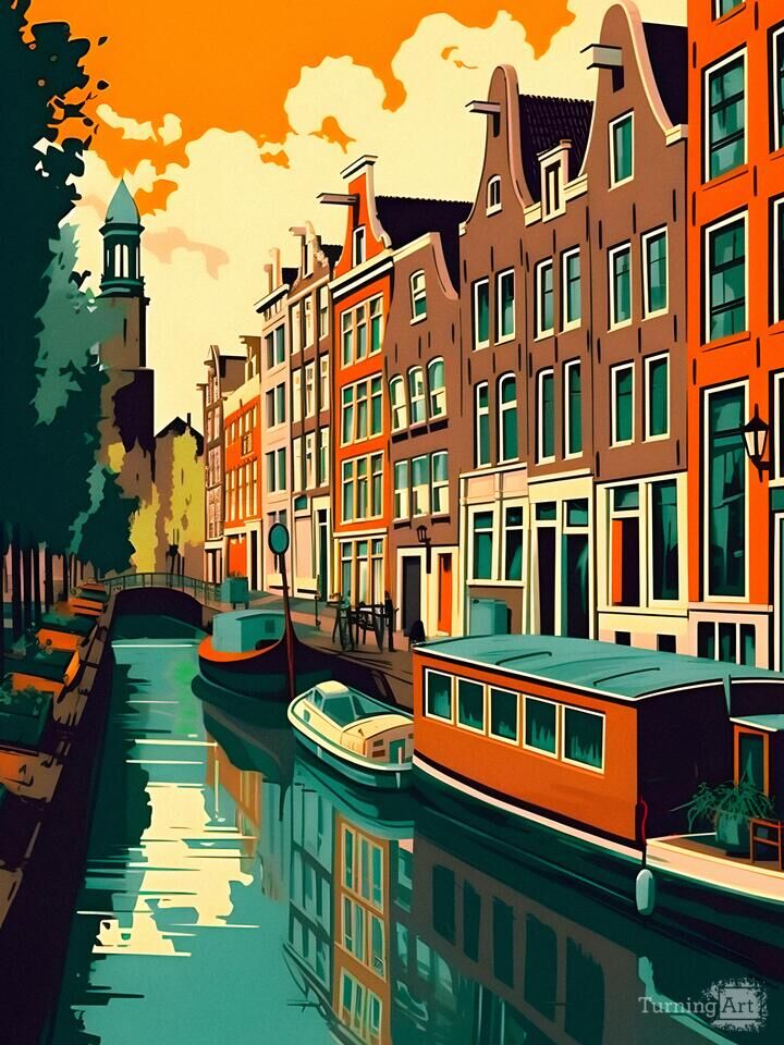 Amsterdam Canal Houses