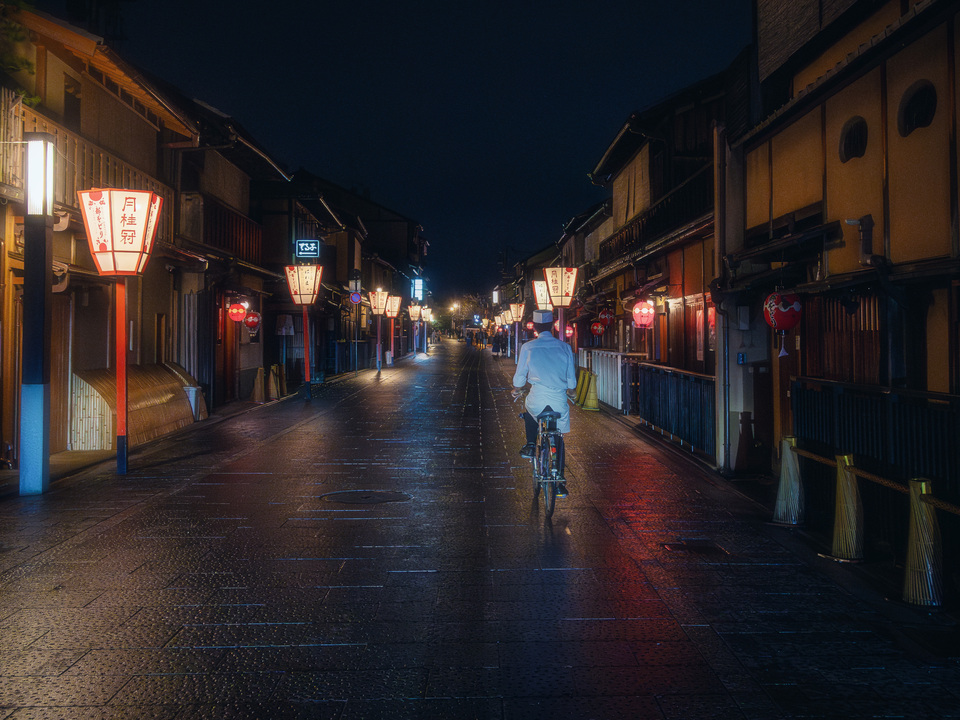 Gion Street at Night