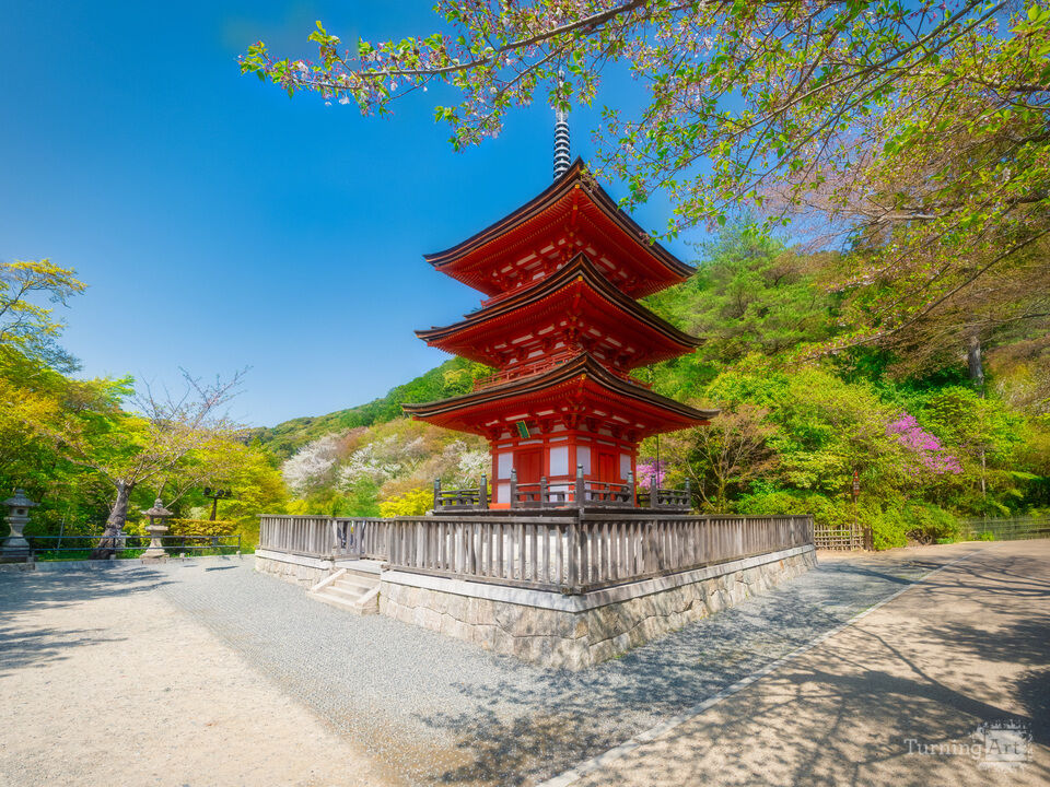 Panoramic View of Kiyomizu-dera Temple