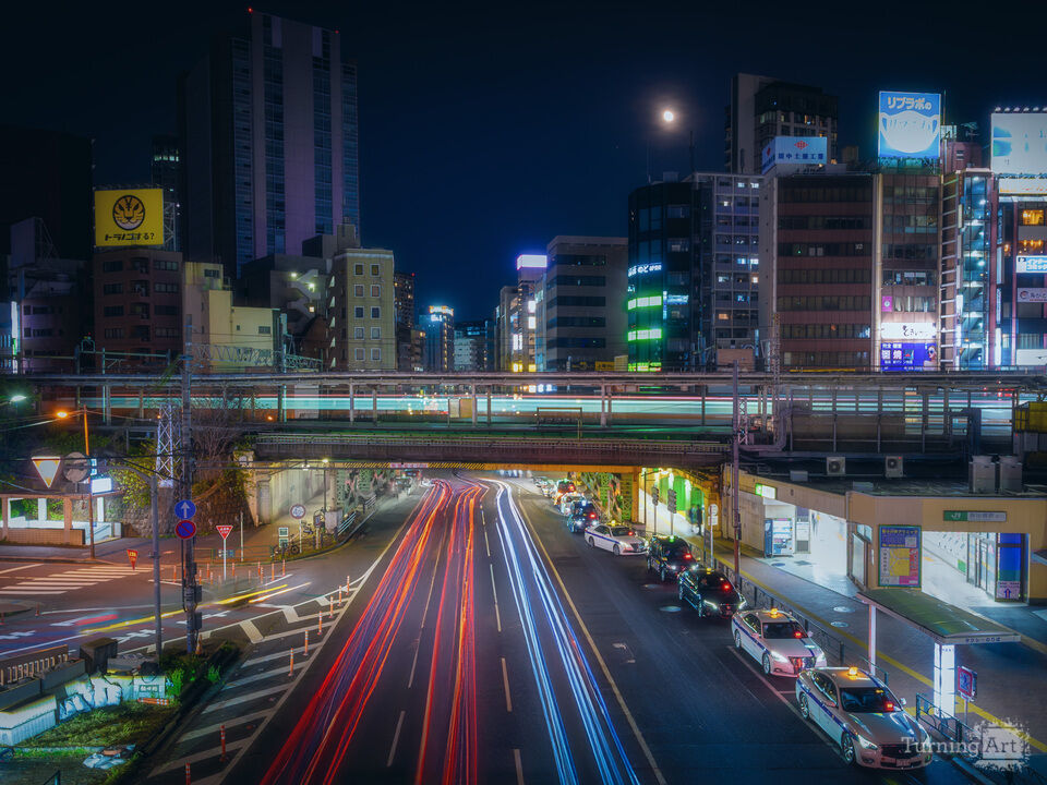 Long Exposure at Tokyo’s Rainbow Bridge