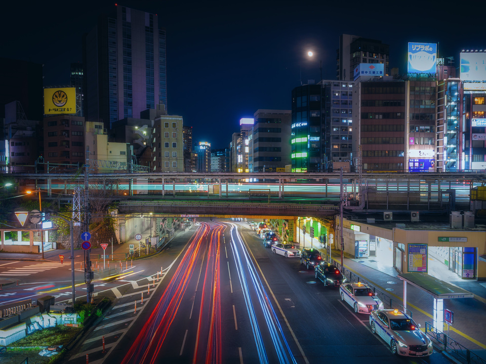 Long Exposure at Tokyo’s Rainbow Bridge