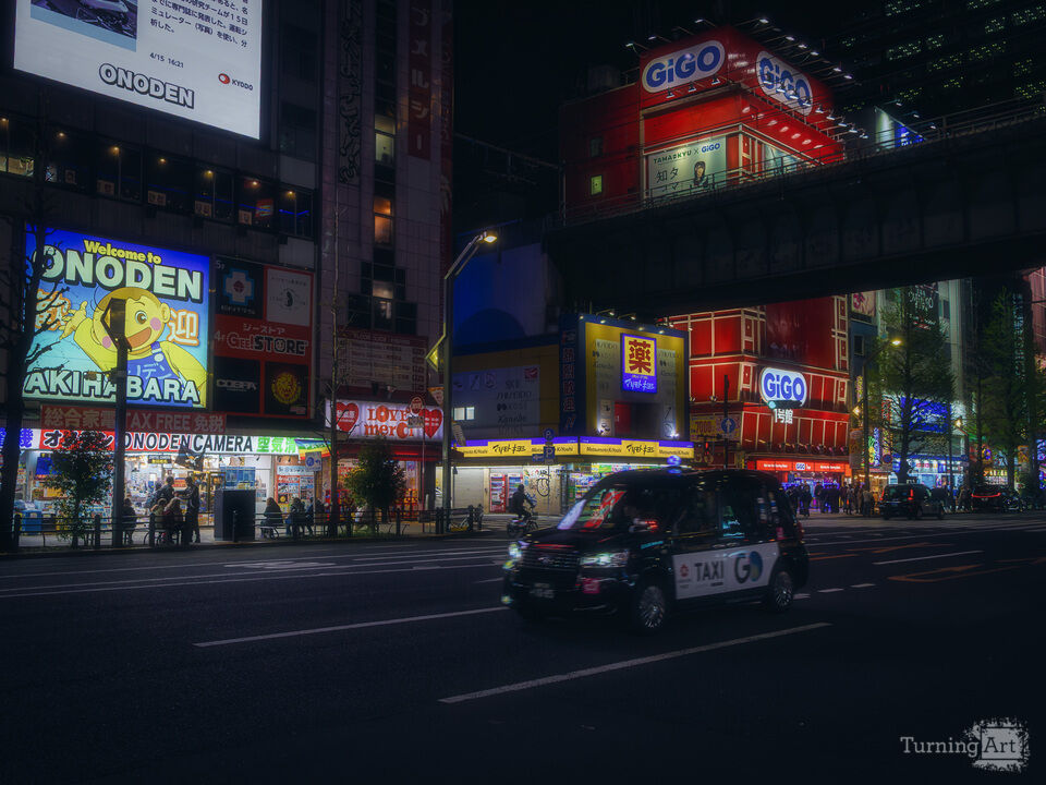 Tokyo Back Alley at Dusk