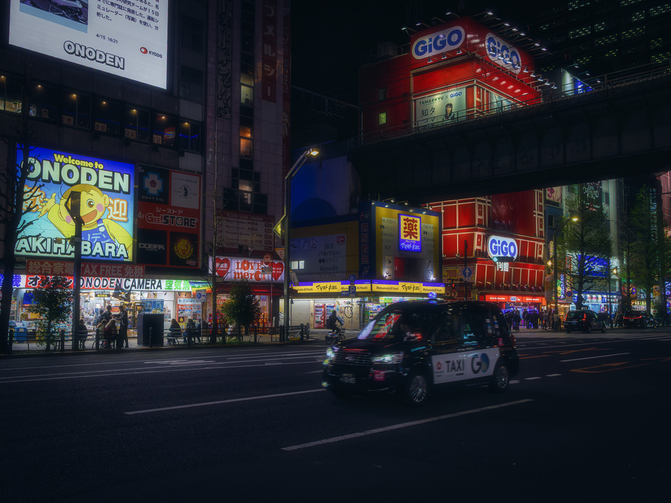 Tokyo Back Alley at Dusk