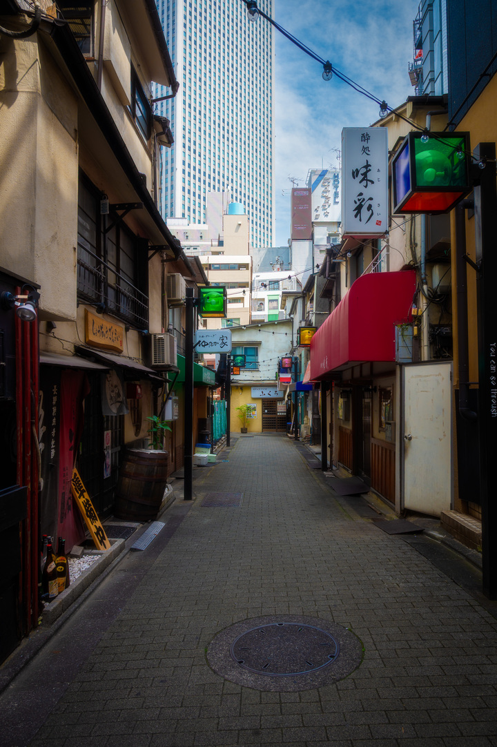Hidden Alley in Tokyo