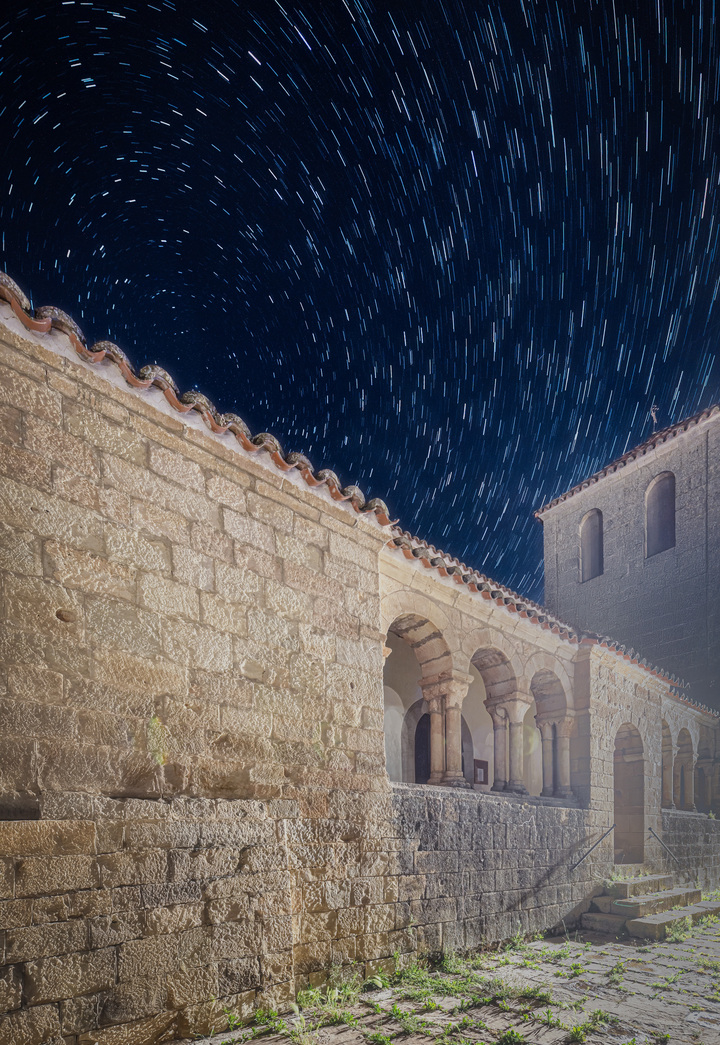 Romanesque Night Spiral